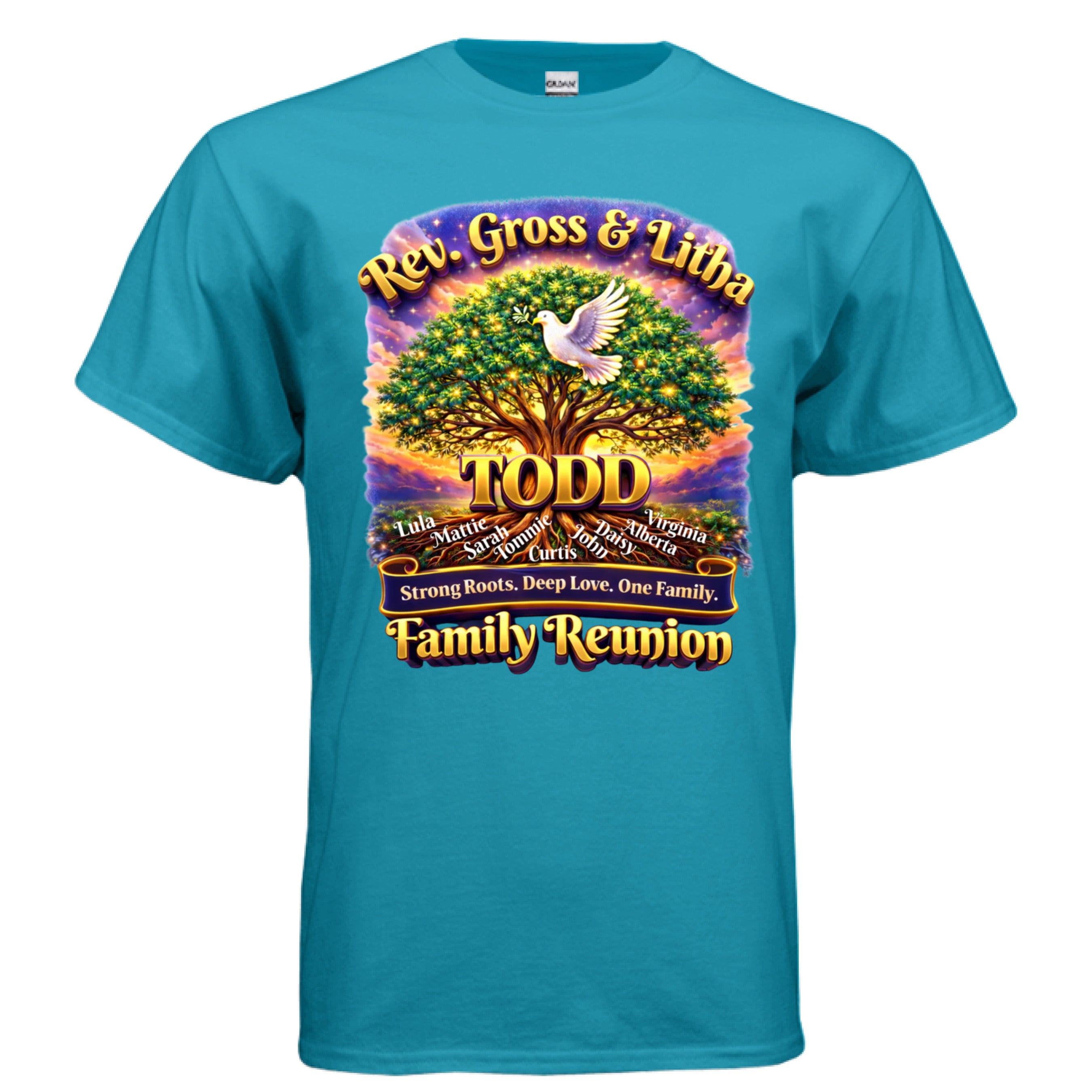 TROPICAL BLUE - FRONT